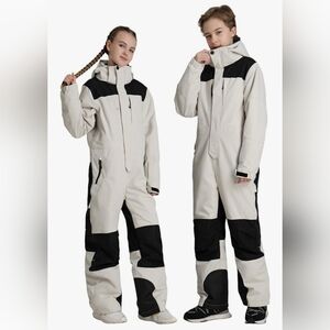 GSOU SNOW Kids Snow Suit One Piece Ski Suit Boys Girls Snowboard Jumpsuits